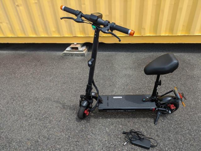 ★試乗車★【COSWHEEL(コスウェル)】 MIRAI T Lite 電動キックボード 特定小型原付 アーバンブラック ★公道走行可能★免許不要★