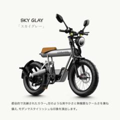 ★試乗車★　【COSWHEEL(コスウェル)】 MIRAI S　原動機付自転車 500W　スカイグレー