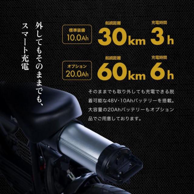 ★試乗車★ 【COSWHEEL(コスウェル)】 MIRAI S 原動機付自転車 500W スカイグレー