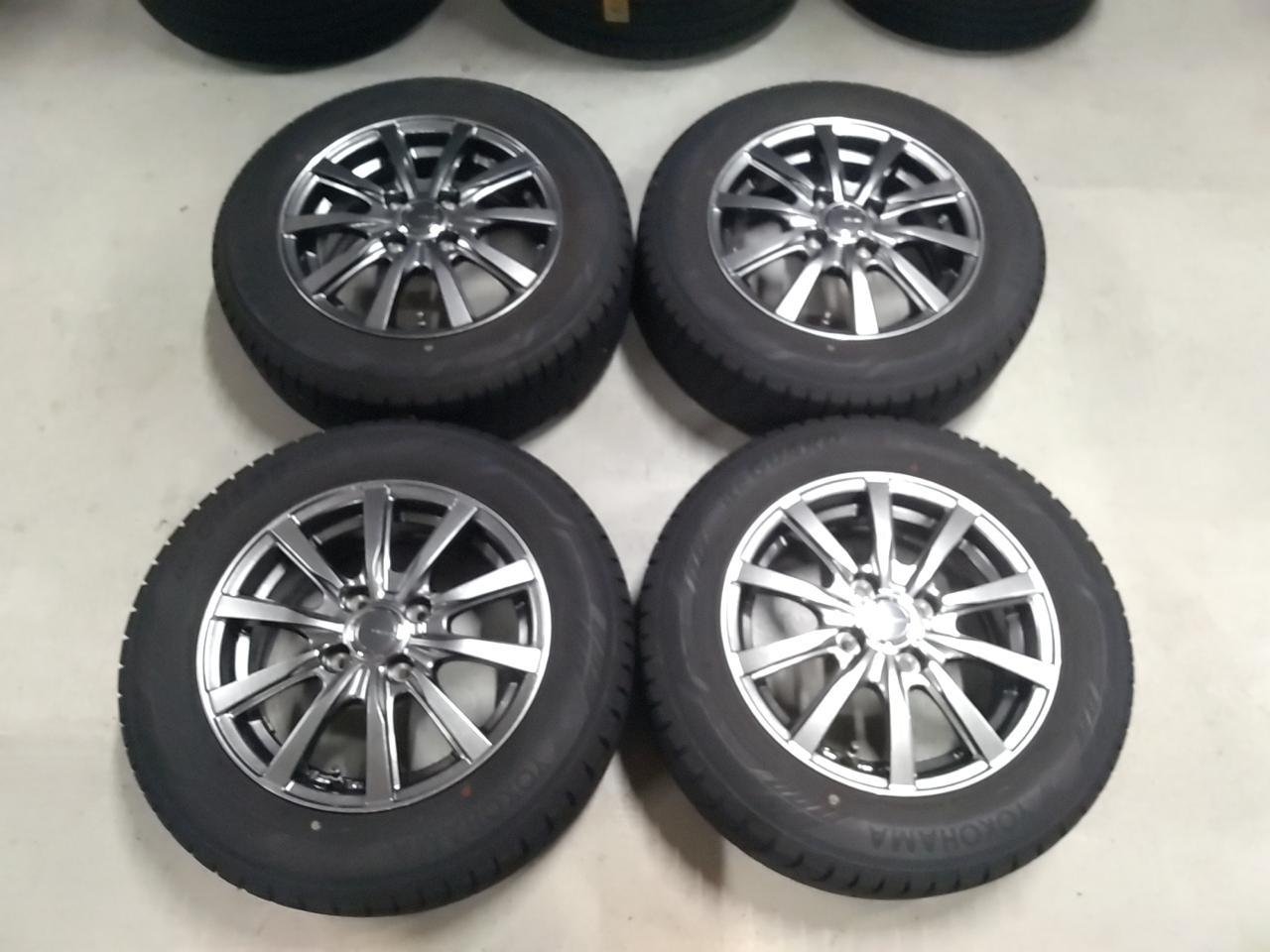 YOKOHAMA GRASS 10-spoke + YOKOHAMA iceGUARD iG60