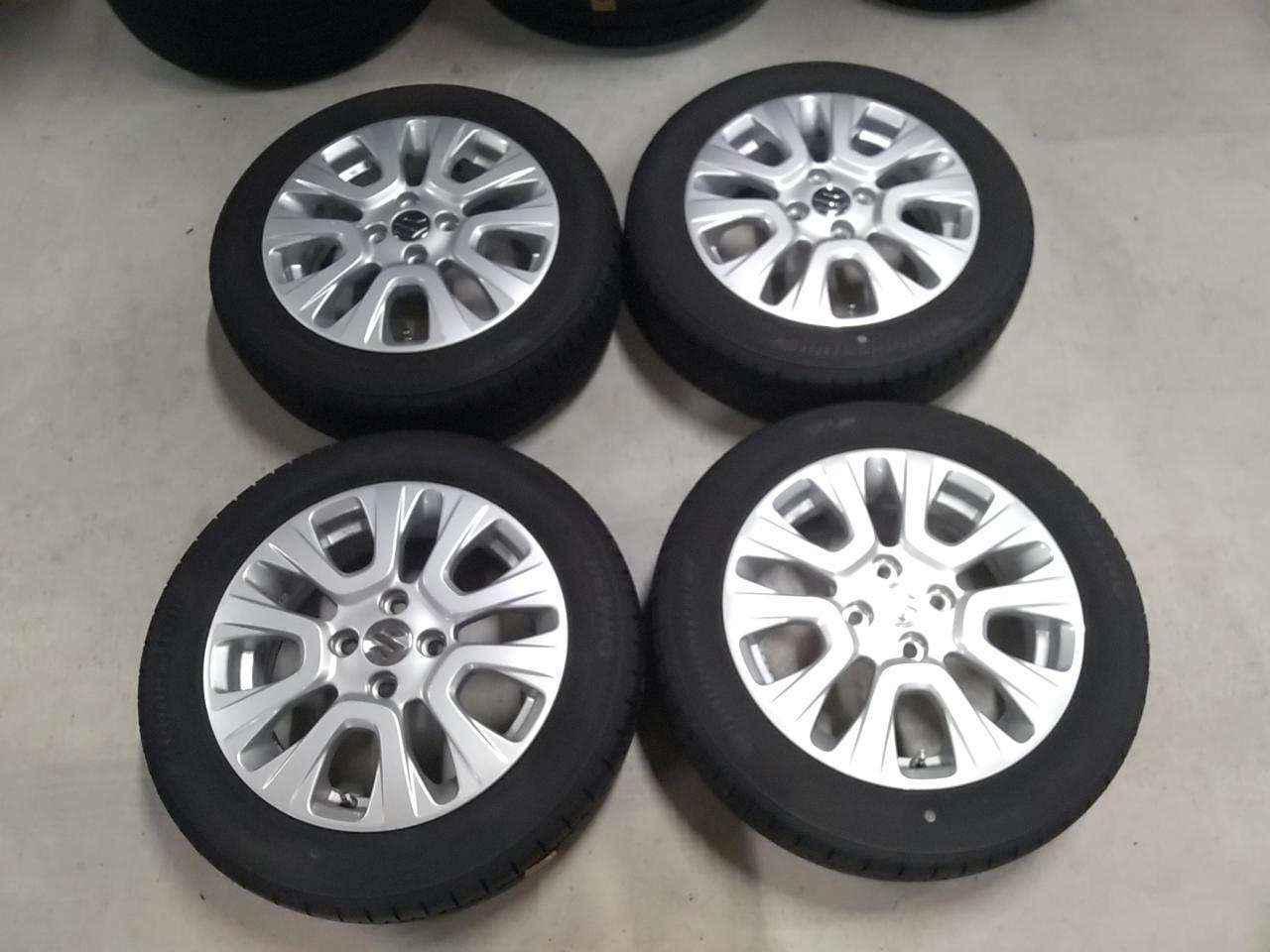 SUZUKI Genuine Solio/MA36S wheels + BRIDGESTONE NEWNO