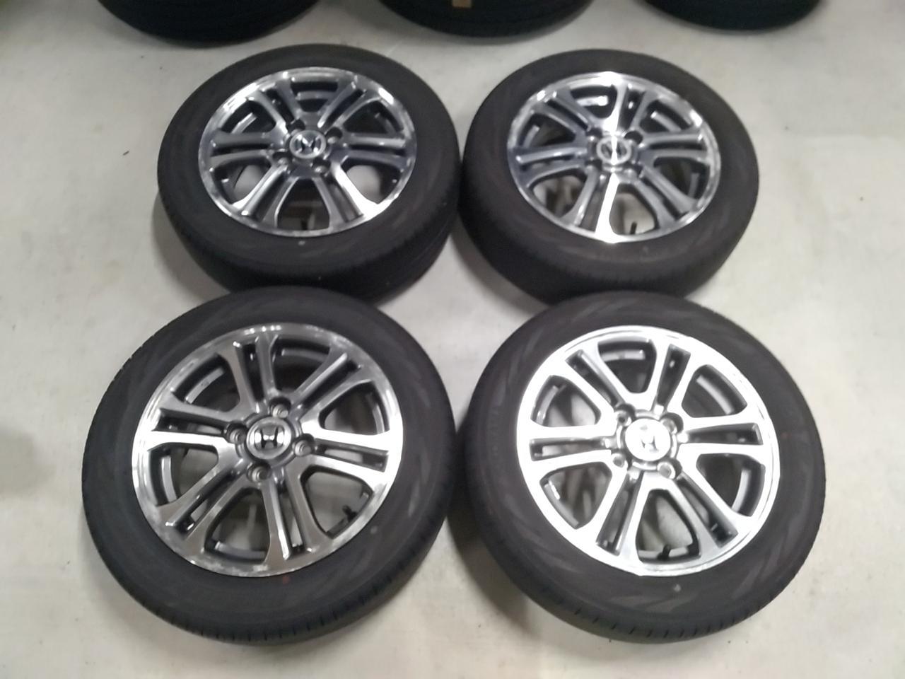 HONDA N-BOX / JF1 genuine wheel + YOKOHAMA BluEarth-RV RV03