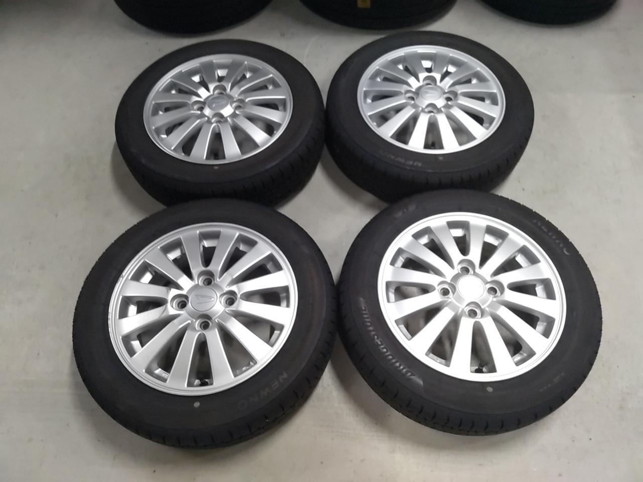 Genuine Daihatsu 12-spoke spokes + BRIDGESTONE NEWNO