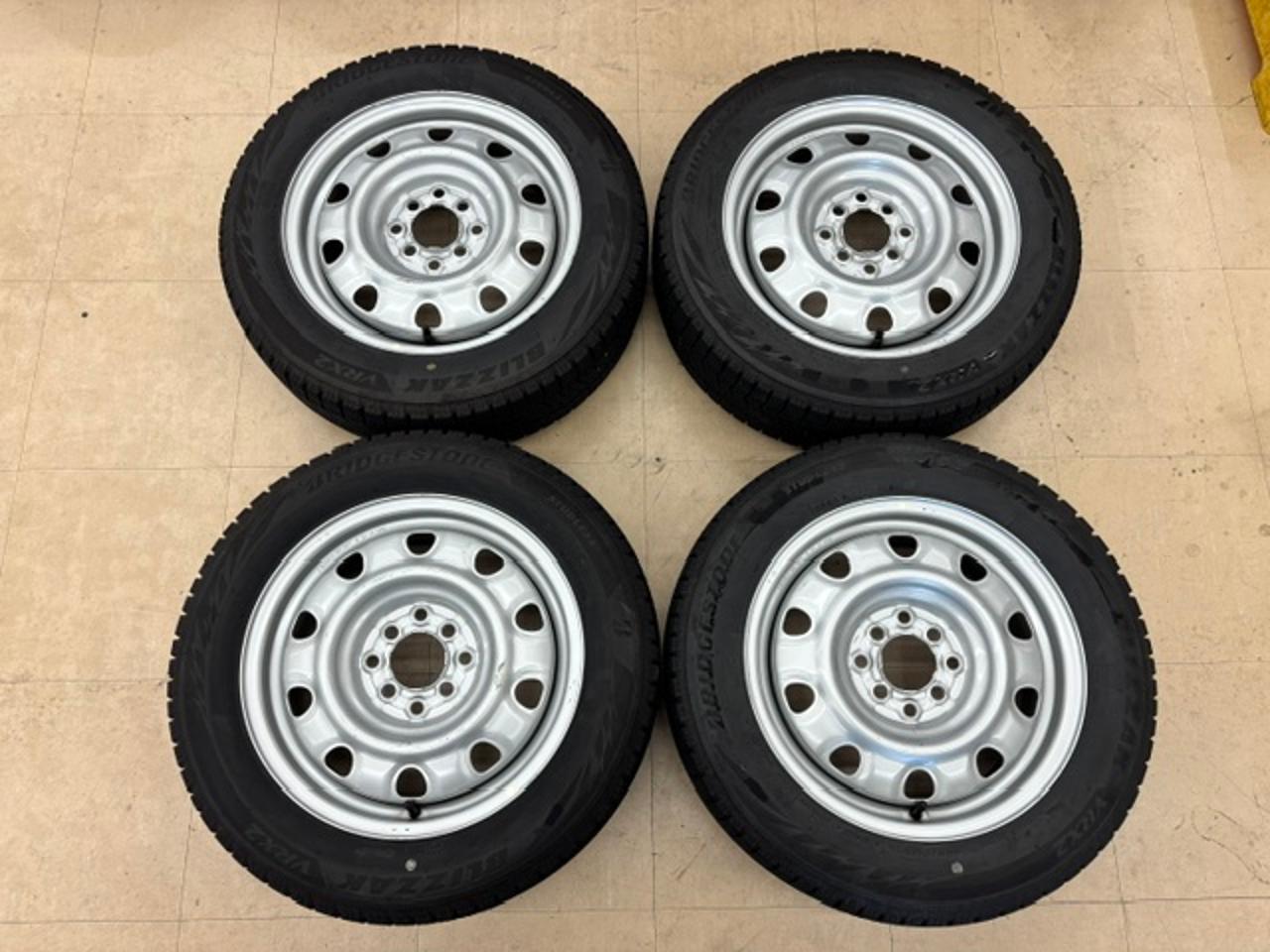 TOPY STEEL WHEEL MV13A + BRIDGESTONE BLIZZAK VRX2