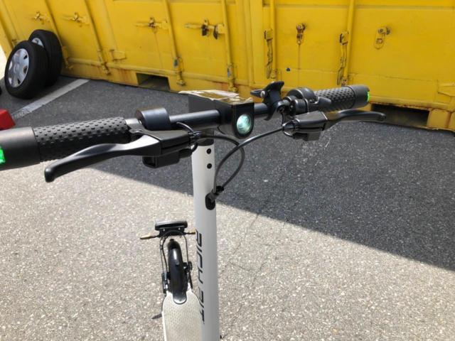 ★試乗車★ 【RICHBIT(リッチビット)】 ES1 Pro 電動キックボード 特定小型原付 シルクホワイト ★公道走行可能★免許不要★