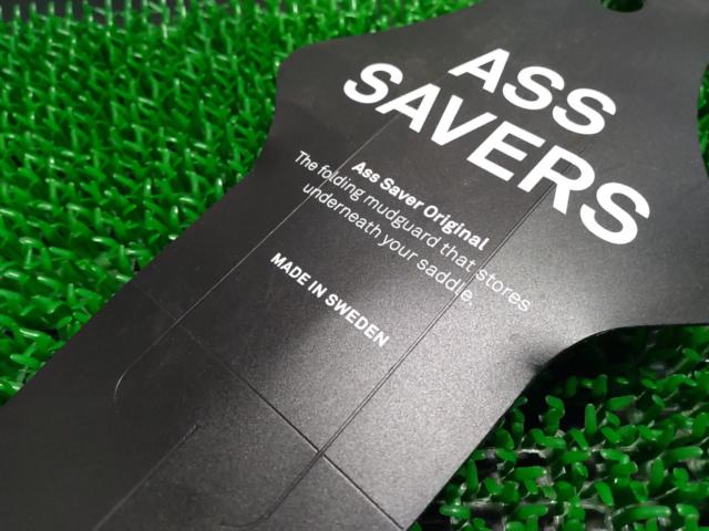 ASS SAVERS リアフェンダー ブラック
