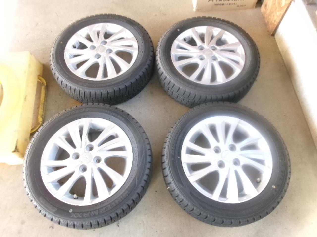 DAIHATSU Taft genuine wheel + DUNLOP WINTERMAXX WM02