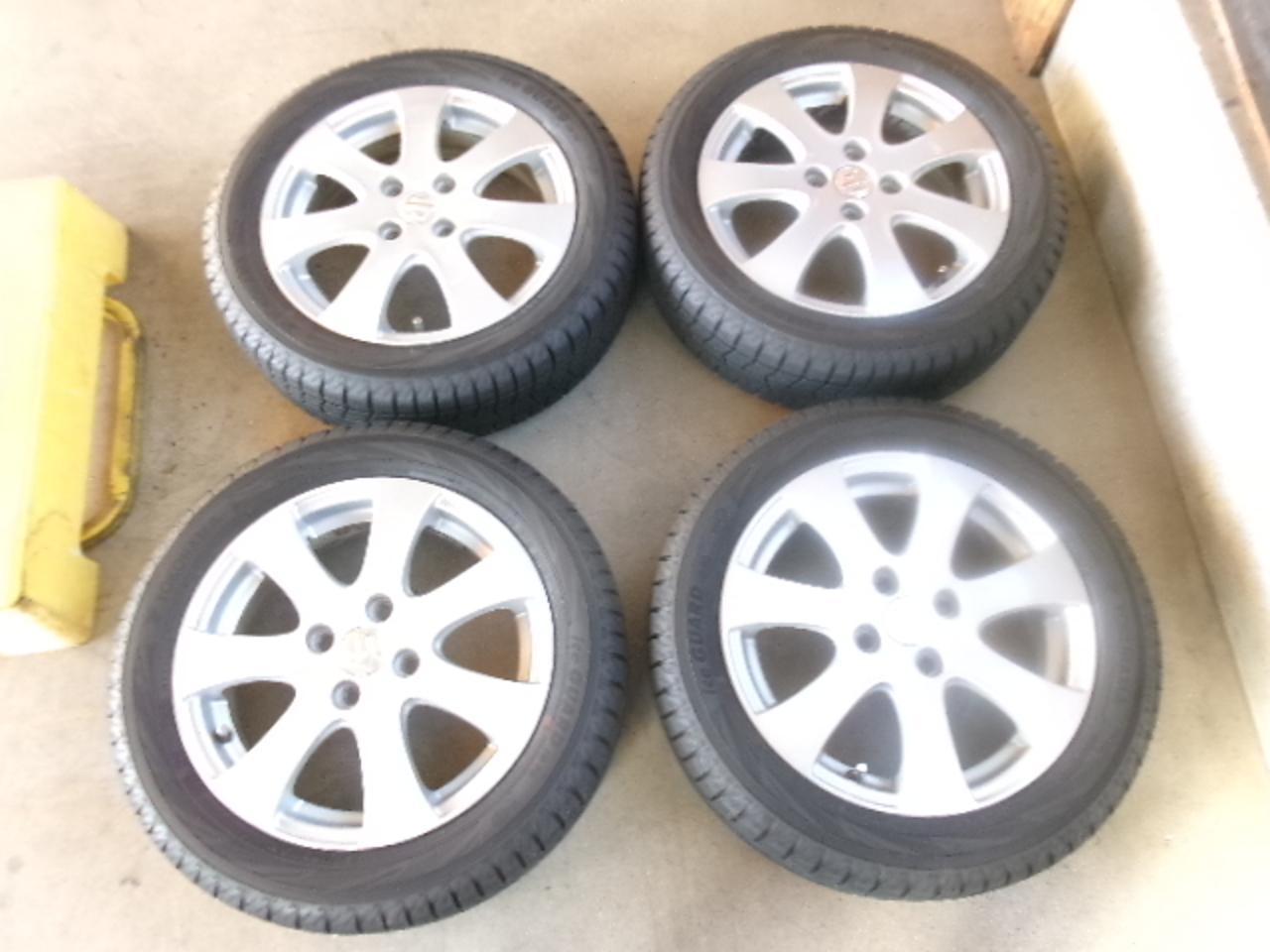 SUZUKI Spacia original wheel + YOKOHAMA iceGUARD iG70