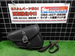 ★EndsCuoio(エンズクオイオ) Manbo レザーサドルバッグ 4L 左用 スポーツスターXL系(’82-’21)