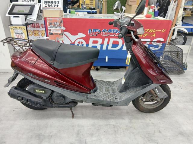 【現状販売車】 ワケアリ SUZUKI(スズキ) アドレスV100(BD-CE11A) 1996年式 不動車 鍵1本