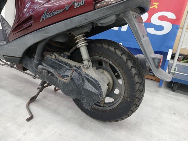 【現状販売車】 ワケアリ SUZUKI(スズキ) アドレスV100(BD-CE11A) 1996年式 不動車 鍵1本
