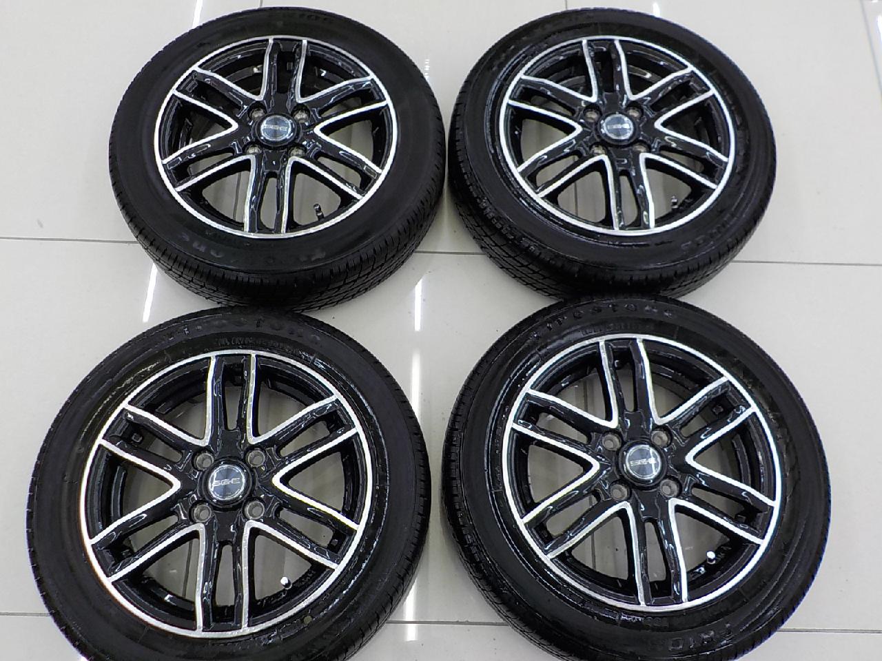 ⭐️早い者勝ち⭐️★車検令和9年3月まで★ターボ★社外アルミ★HONDA ライフ★ weds(ウェッズ) SG-E + Firestone FR10S | やや傷や汚れあり | アップ