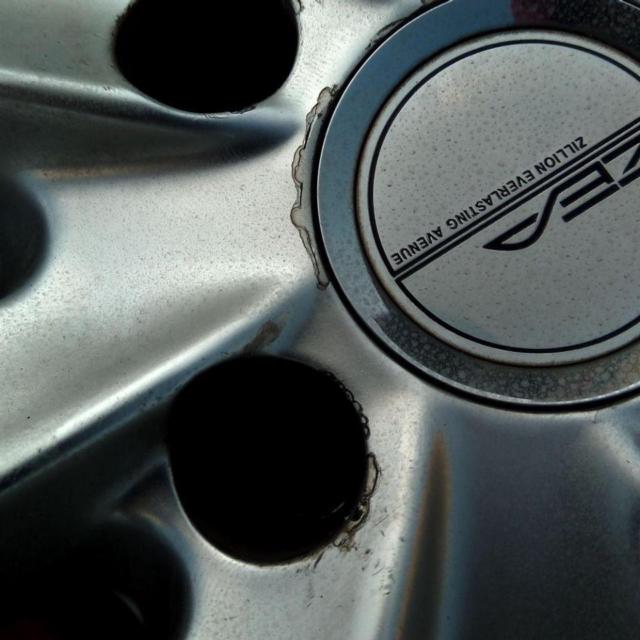 weds ZEA FN 9本スポーク ガンメタ ホイールのみ