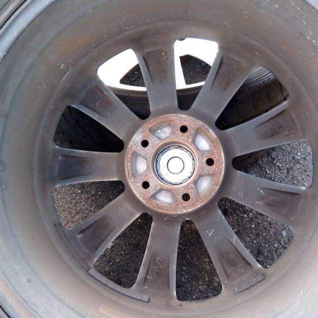 weds ZEA FN 9本スポーク ガンメタ ホイールのみ