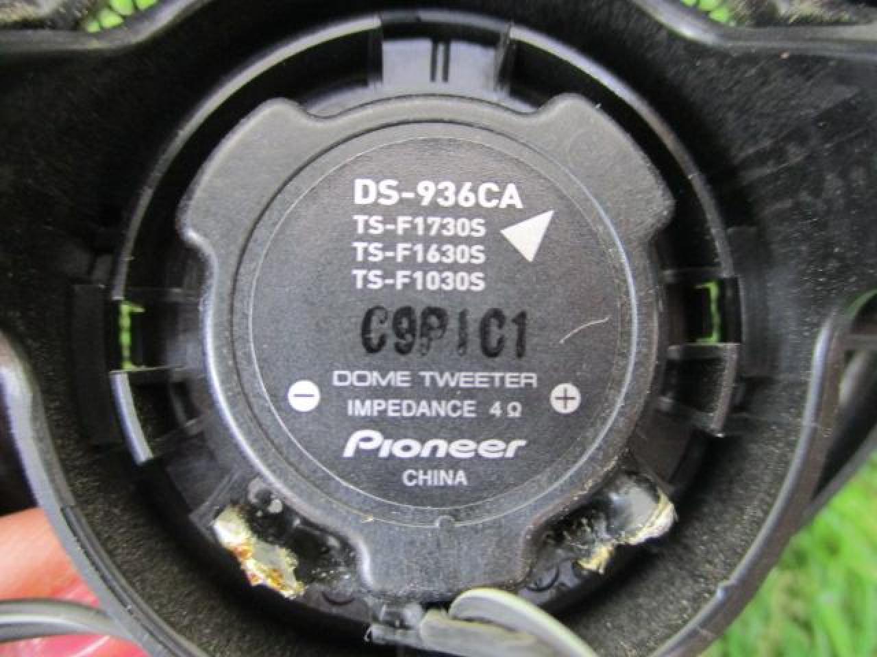 カロッツェリア ツィーター DS-936CA carrozzeria DS-936CA | やや傷や汚れあり | アップガレージ 埼玉本庄