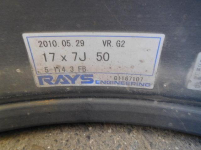 RX2408-718  RAYS  VR.  G2  4本セット  ※ホイールのみの商品です。