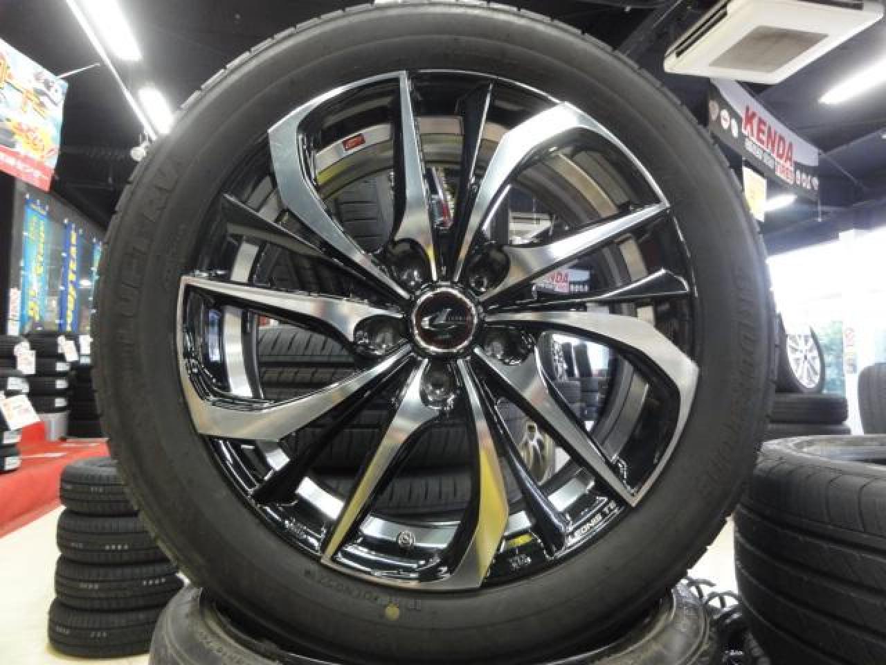weds LEONIS TE + Tire BRIDGESTONE LUFT RV