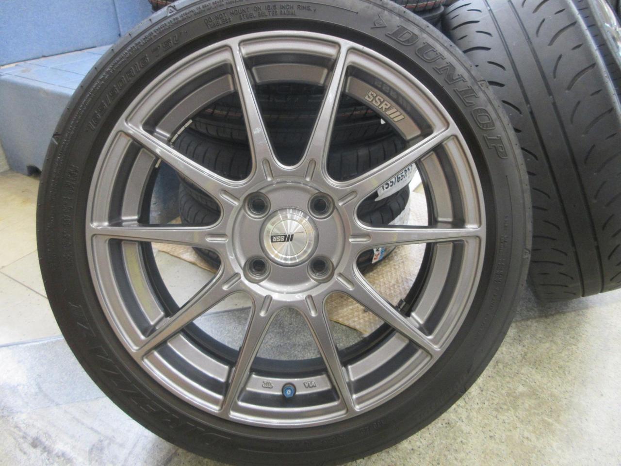 TANABE SSR GT X01 + DUNLOP DIREZZA ZⅢ