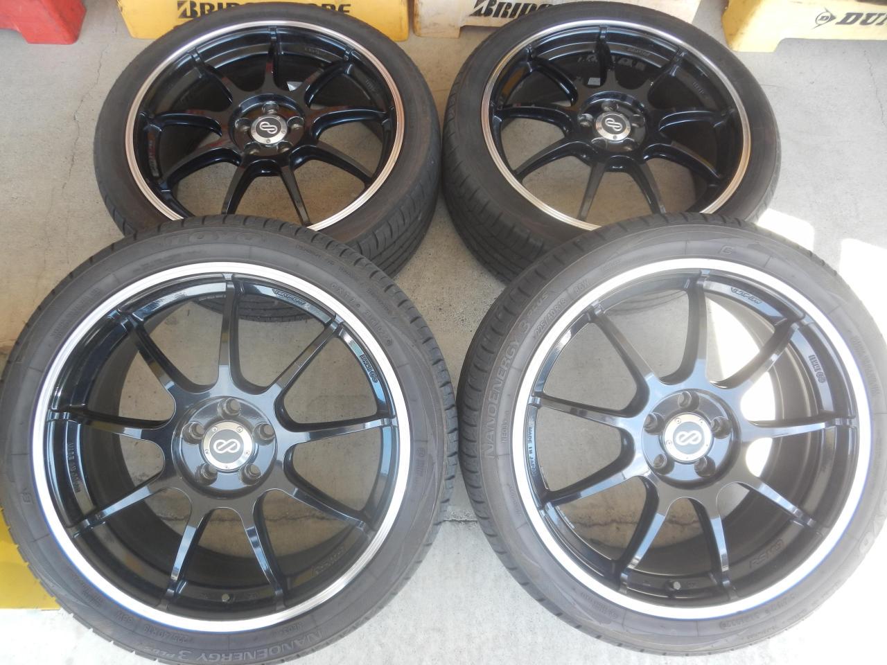 RX2509-557S ENKEI Racing RSM9 + TOYO NANOENERGY3 4 pieces set