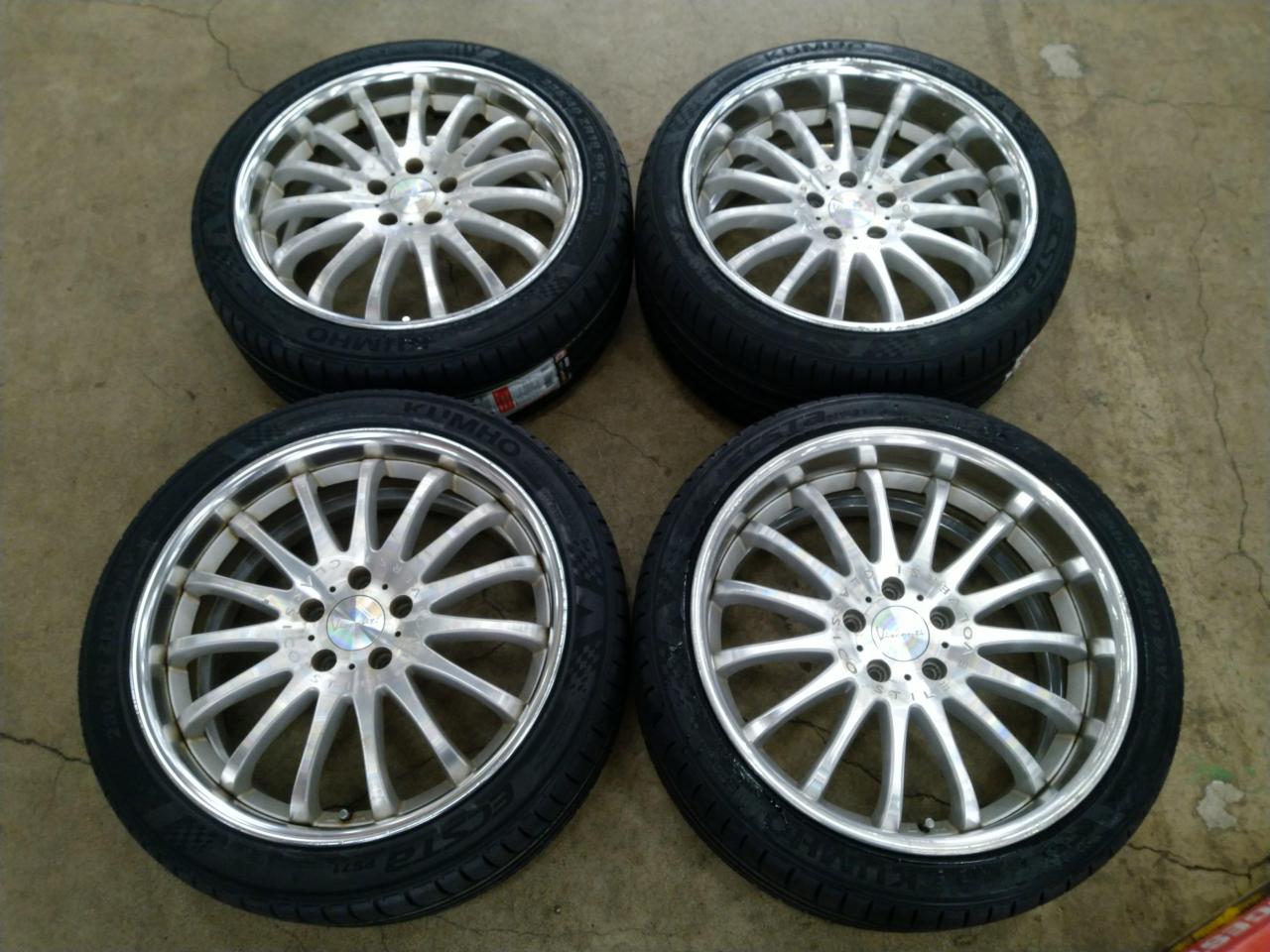 New tires included TANABE SPEED STAR VISCONTI LX-F + KUMHO ECSTa PS 71