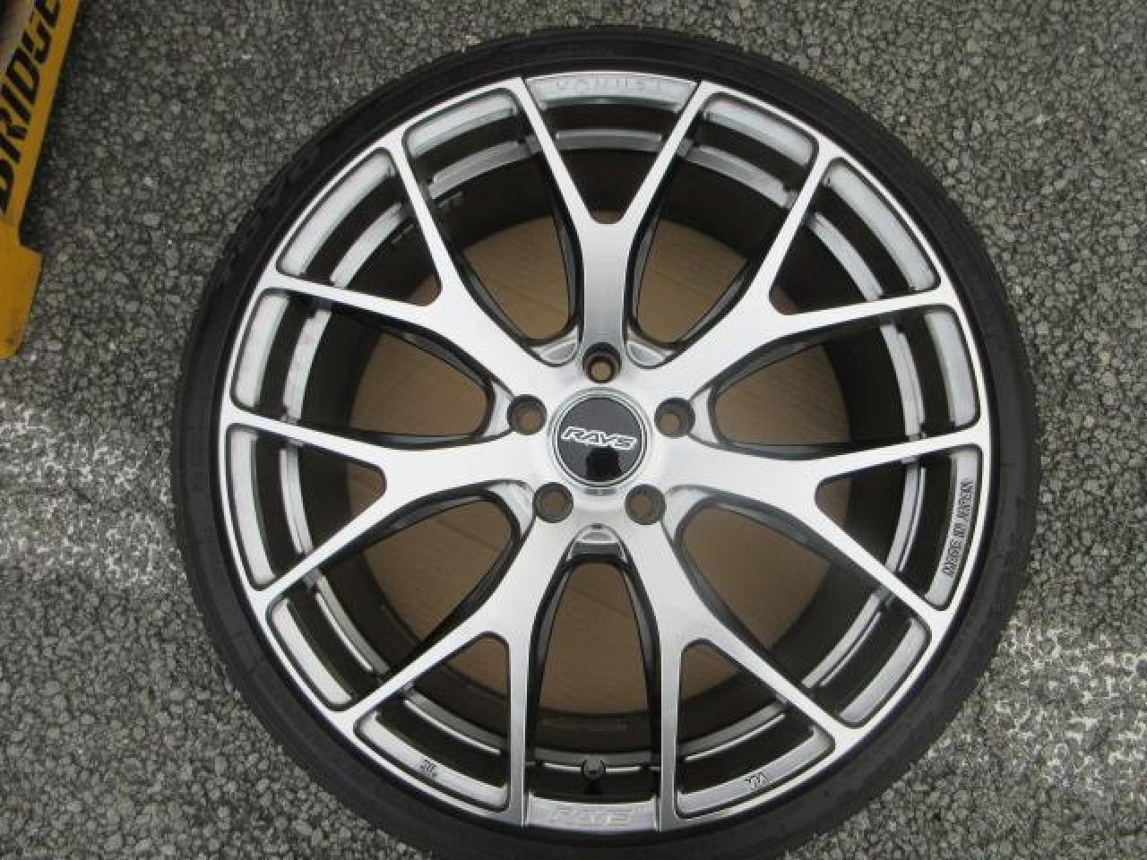 Further price cut RAYS HOMURA 2x7FT *Tires shown in the image are not included.