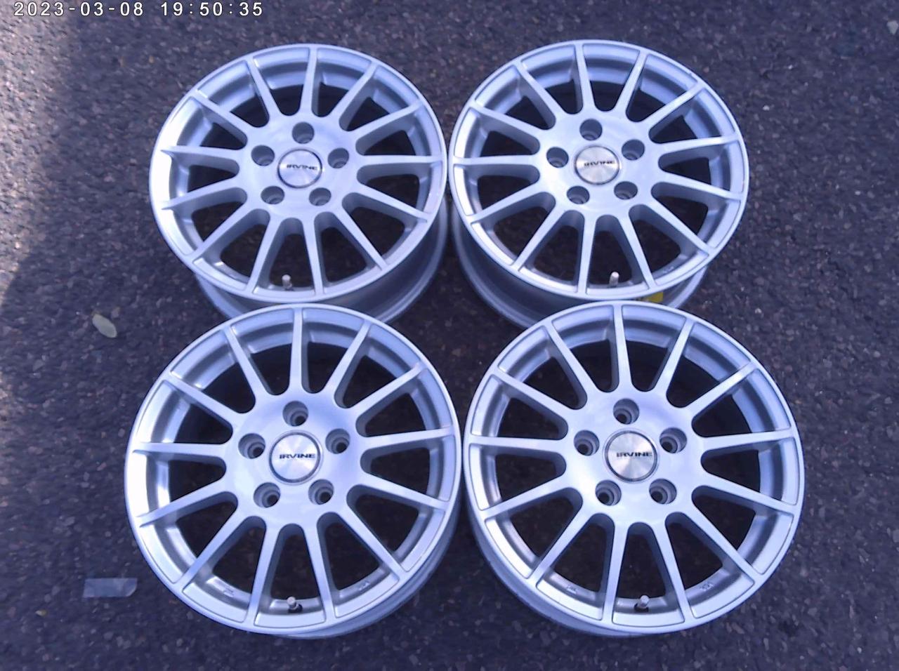 Audi/Volkswagen weds IRVINE F01 15 inches wheel Y11428