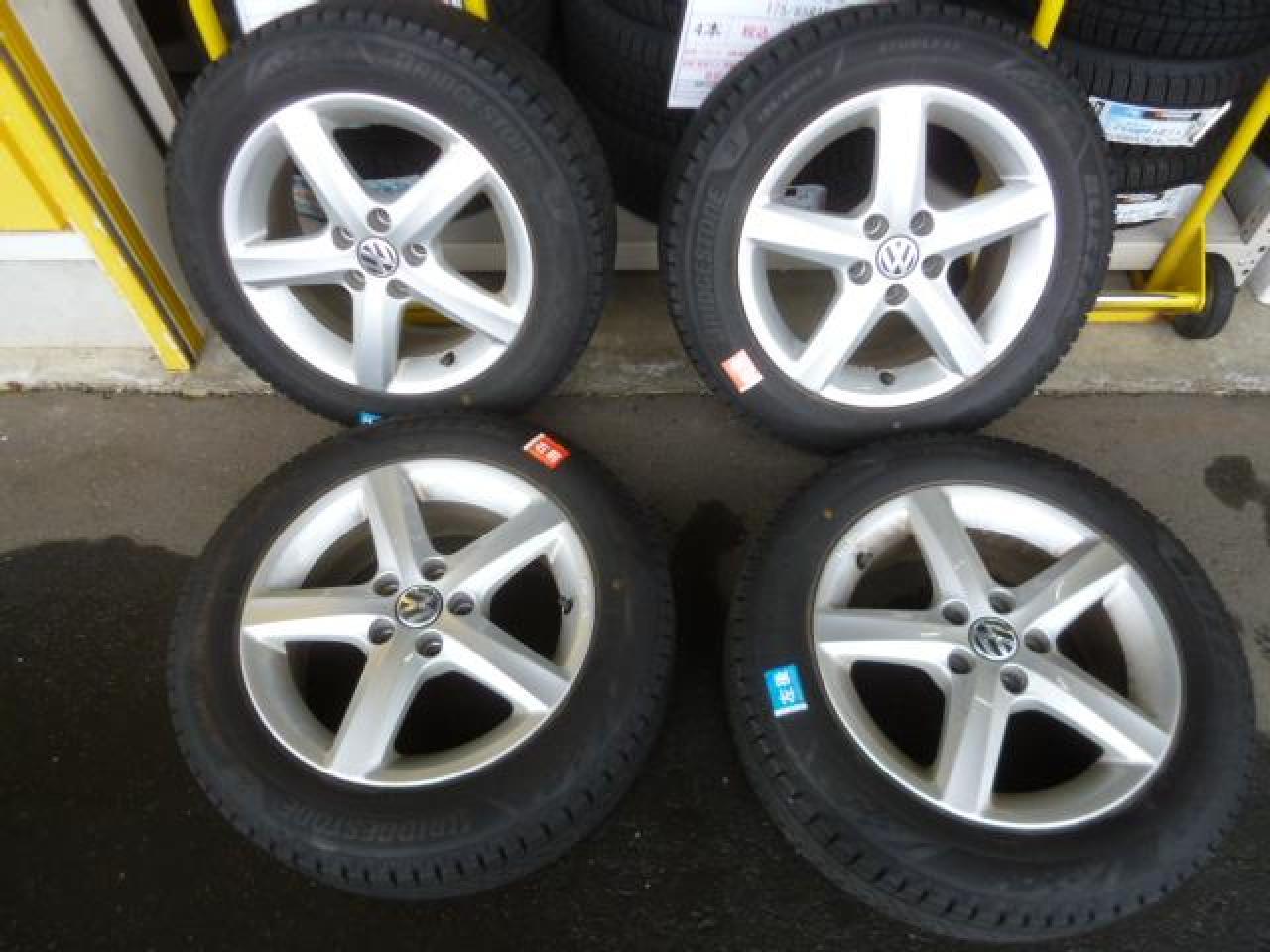 Imported car genuine VW Polo genuine + BRIDGESTONE VRX3