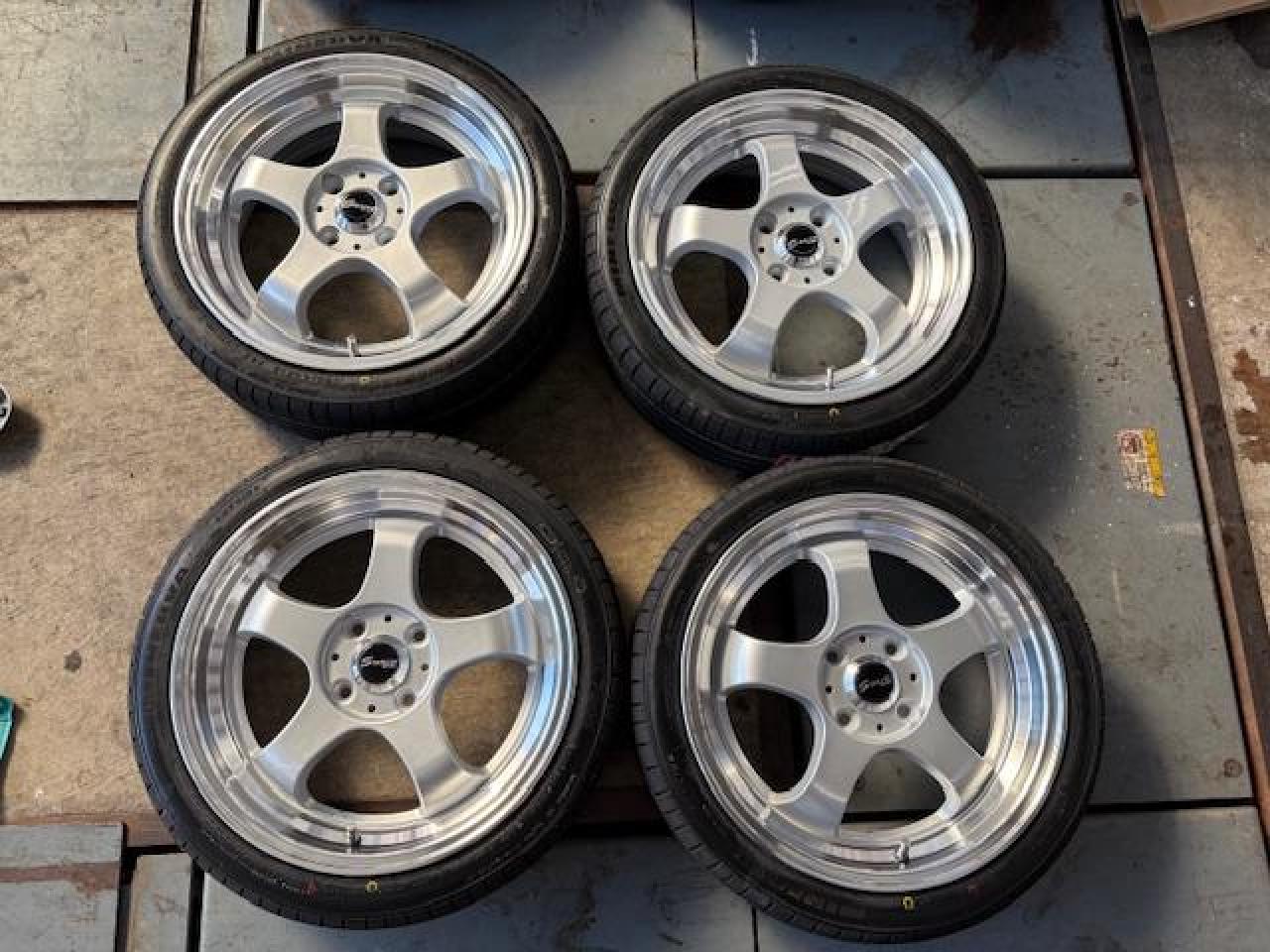 STEALTH RACING PROGRESS K36 Silver rim polish + MINERVA F205