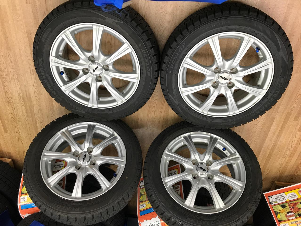 Mazda genuine MP MP-04 + DUNLOP WINTERMAXX WM02