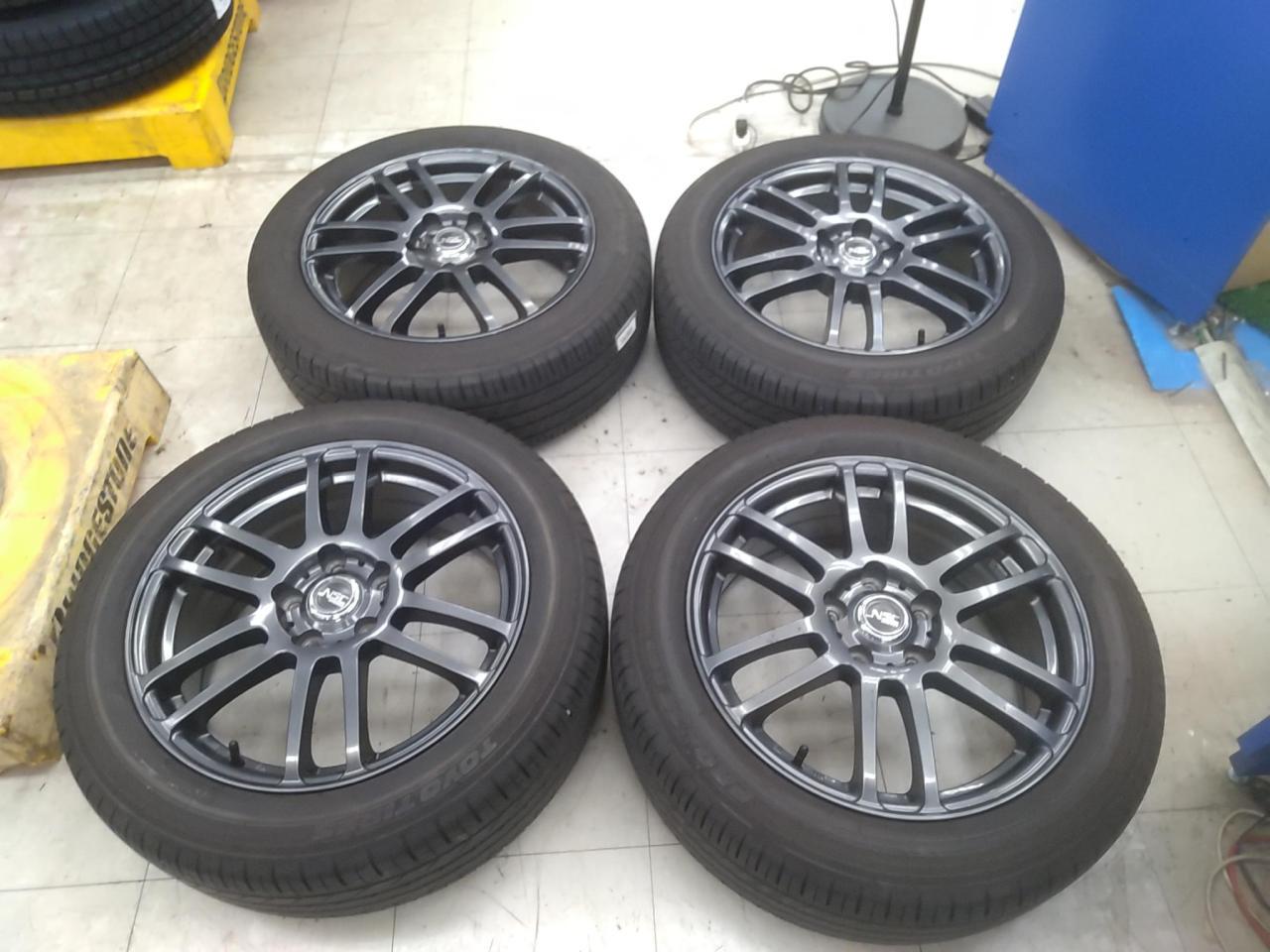 DUNLOP DIREZZA NSC + TOYO PROXES R60
