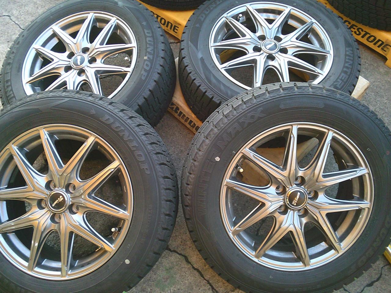 TOPY SIBILLA NEXT F05 Spoke wheels + DUNLOP WINTERMAXX WM02