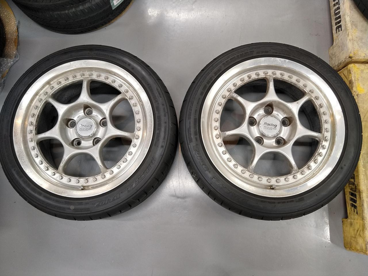 was price cut ENKEI Racing S + DUNLOP DIREZZA DZ102