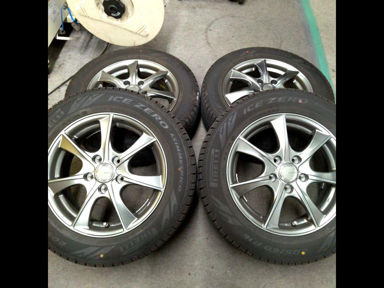 AUTOBACS SEVEN LEBEN V5 + PIRELLI ICE ZERO ASIMMETRICO
