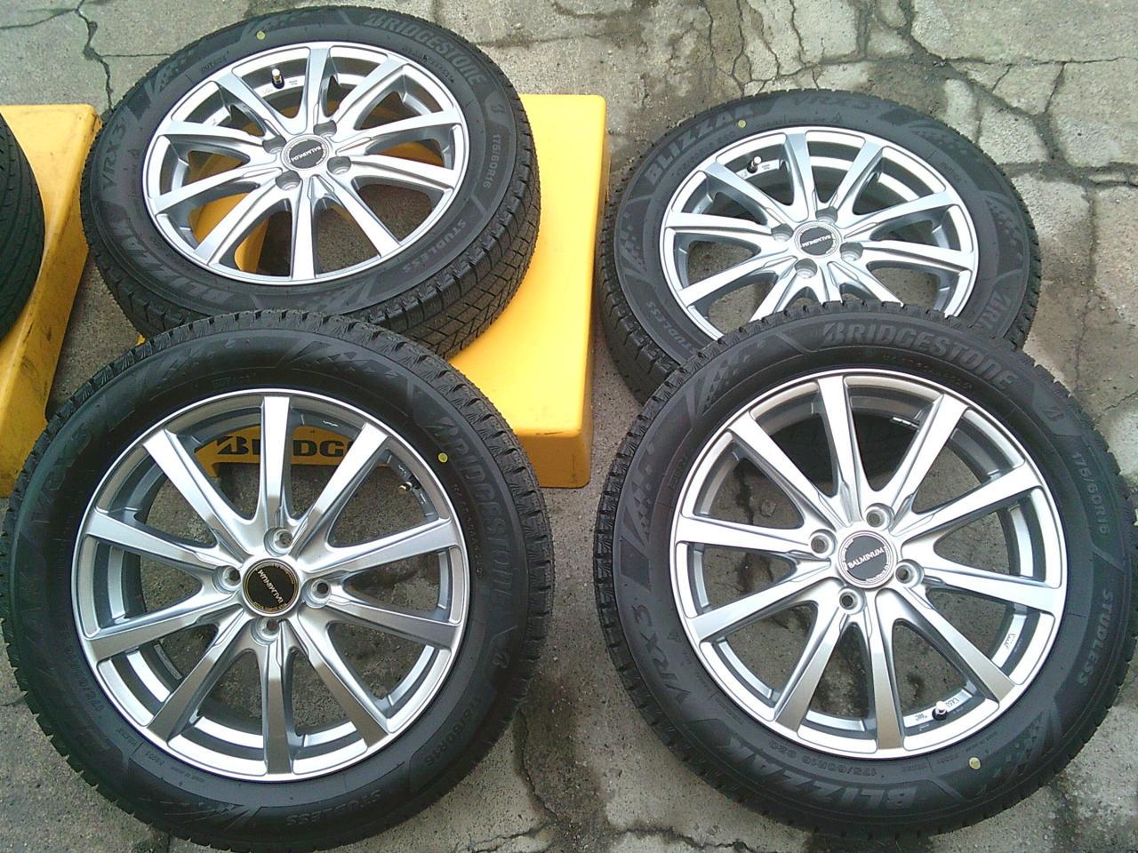 BRIDGESTONE BALMINUM LS10 + BRIDGESTONE BLIZZAK VRX3