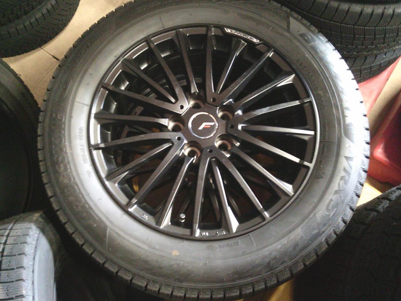 M14/Flat seat nut Lehrmeister LF-FORCE + BRIDGESTONE BLIZZAK VRX3