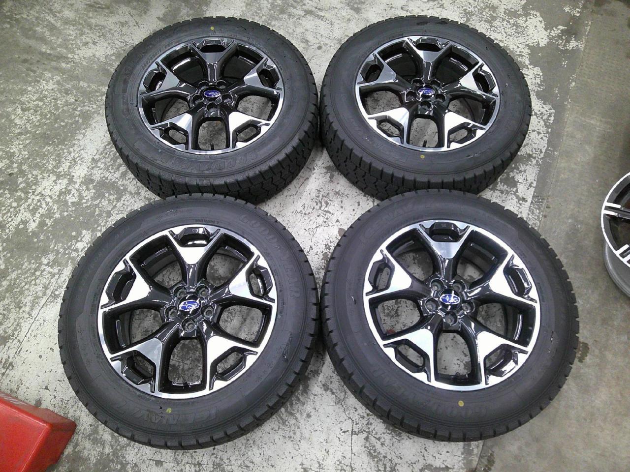 Pleiades GT system XV Original wheel + GOODYEAR ICENAVI 7 225 / 60R17 99Q