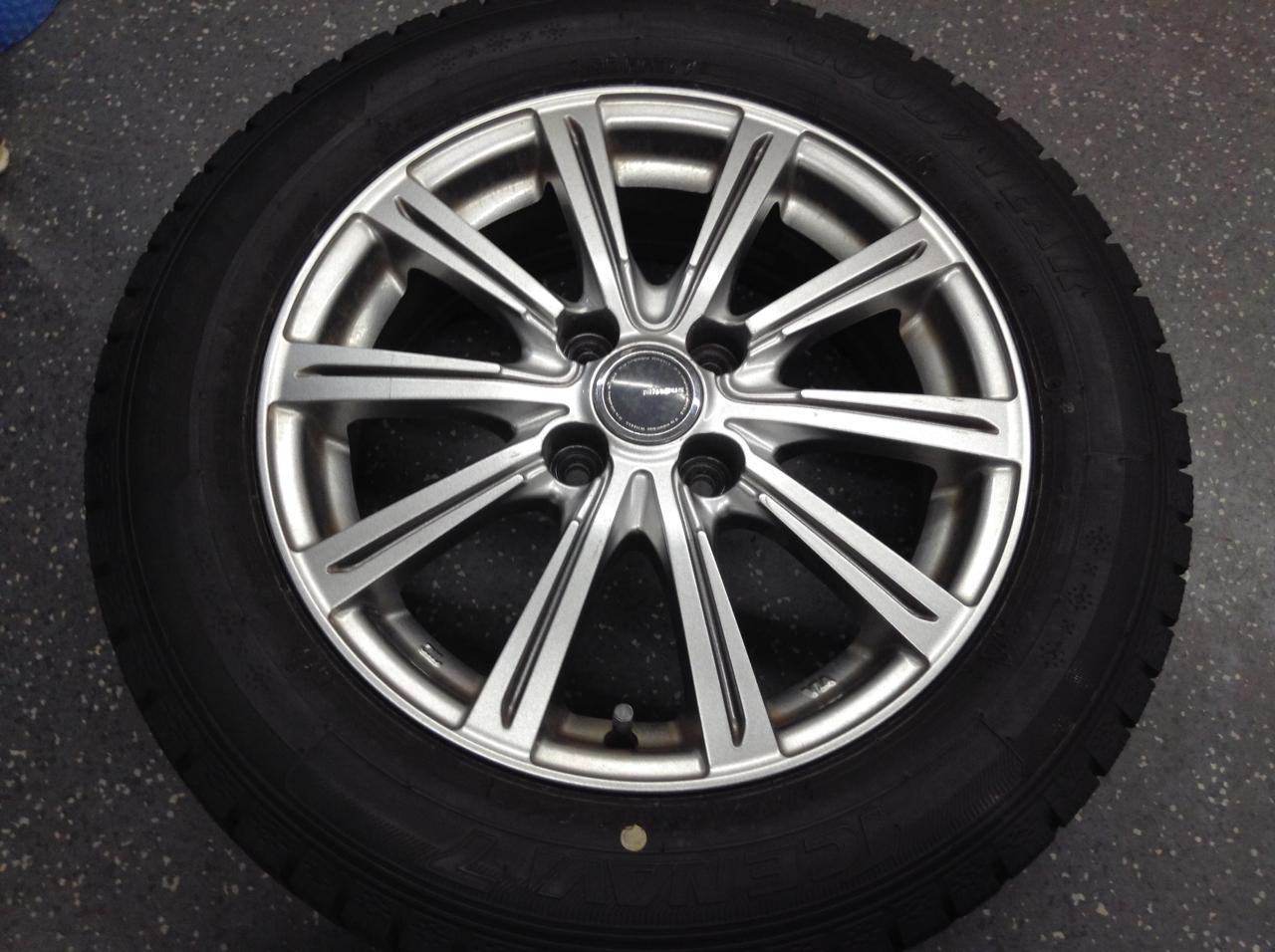 YOKOHAMA MiLLOUS + GOODYEAR ICENAVI 7