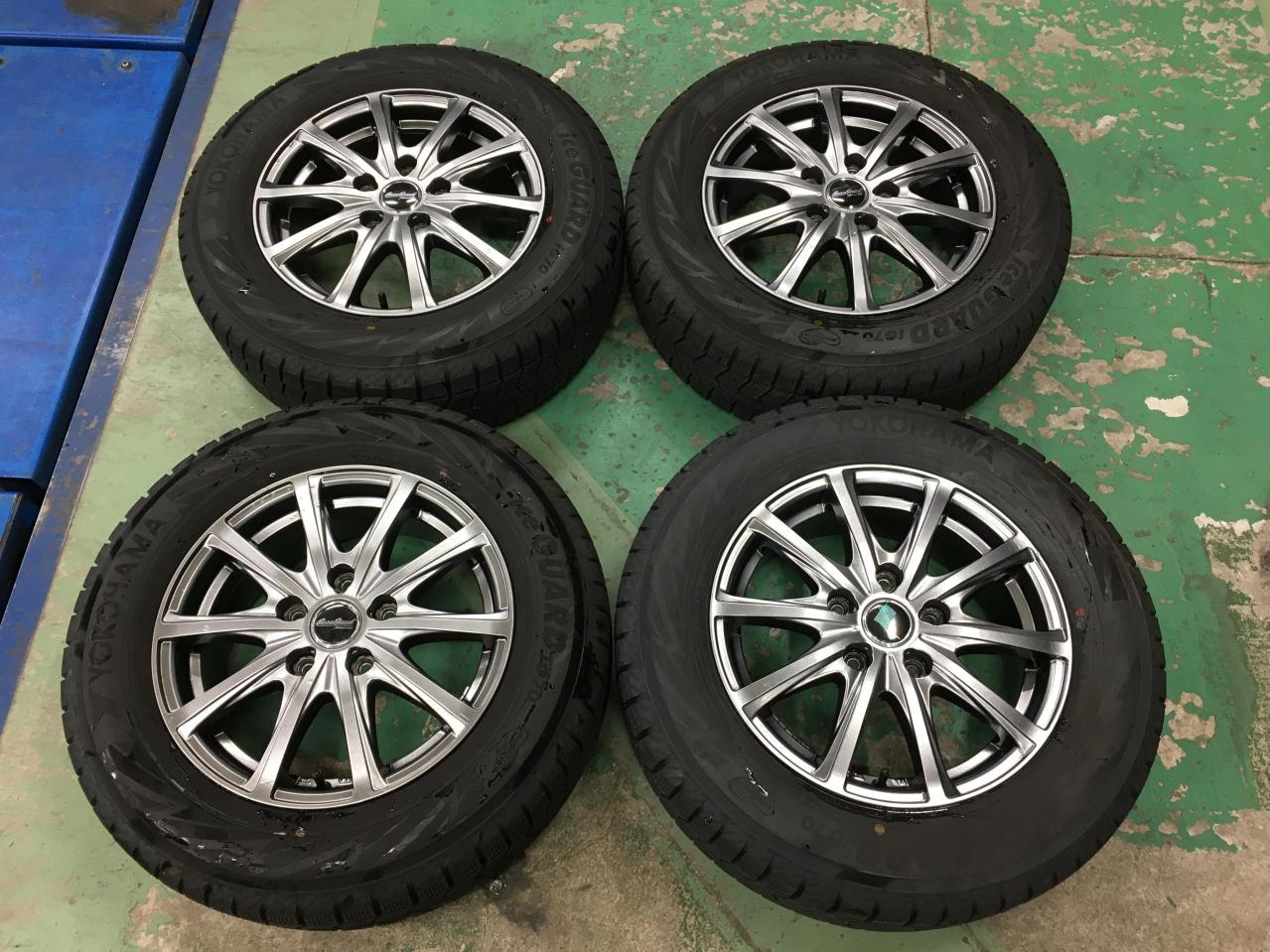 MARUKA SERVICE MANARAY SPORT EUROSPEED V25 + YOKOHAMA ice GUARD iG70