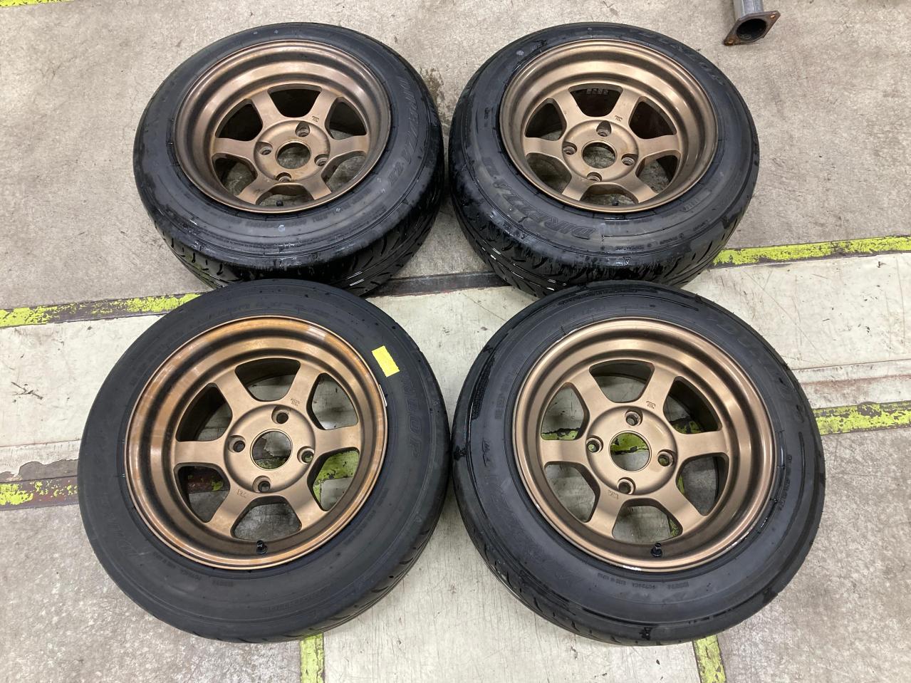 RAYS VOLK RACING Volk Racing TE37V+DUNLOP DIREZZA Z3▼Price revised in September▼