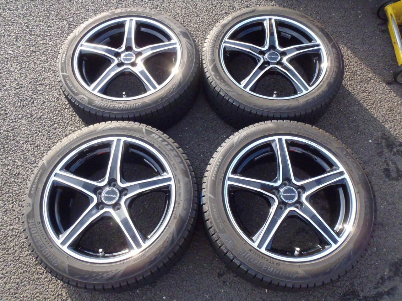 BRIDGESTONE BALMINUM V5 + BRIDGESTONE BLIZZAK VRX3 205 / 50R17 93Q