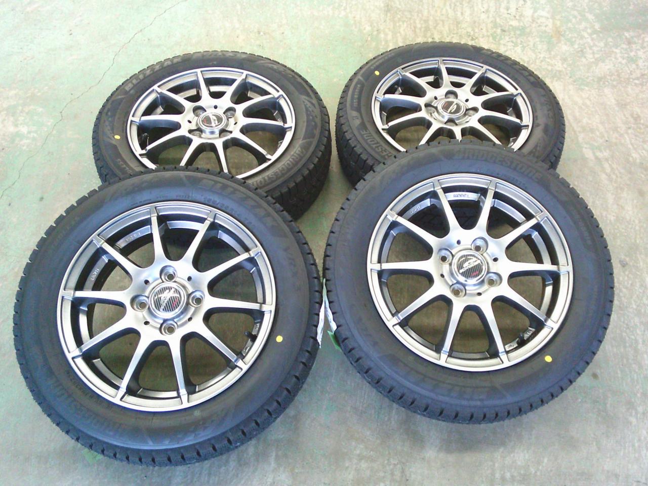 A-TECH SCHNEIDER StaG + BRIDGESTONE BLIZZAK VRX3