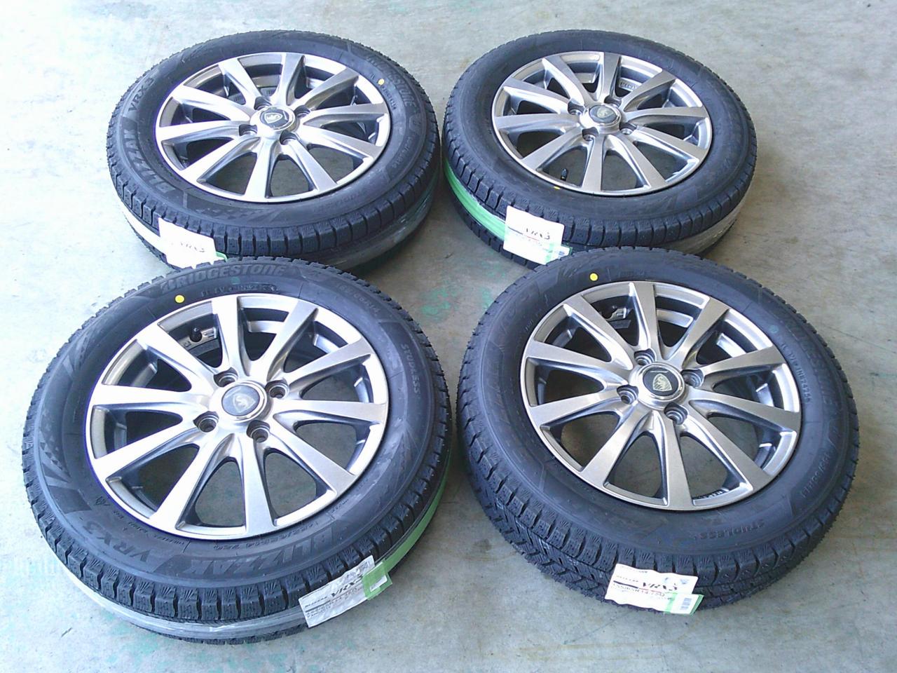 MARUKA SERVICE MANARAY SPORT 10-spoke + BRIDGESTONE BLIZZAK VRX3