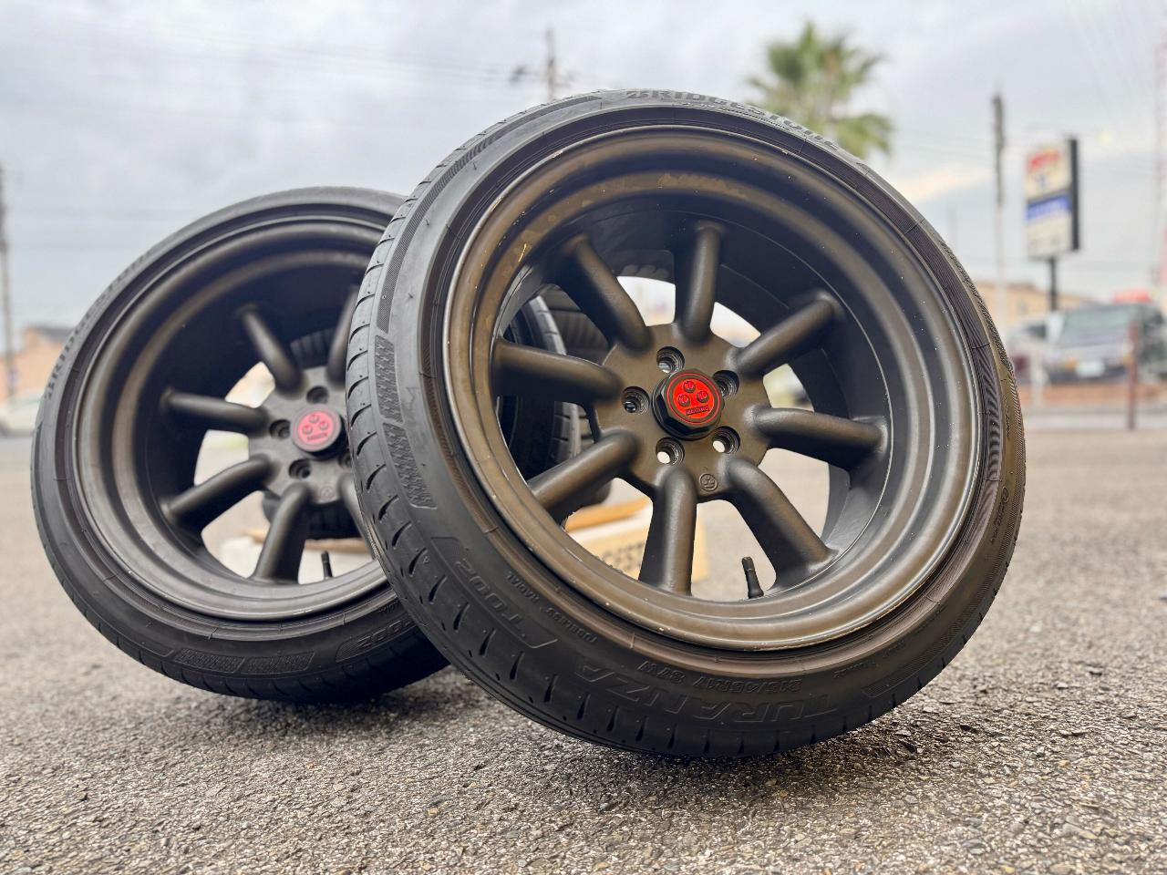 watanabe EIGHT SPOKE R-TYPE + BRIDGESTONE TURANZA T002
