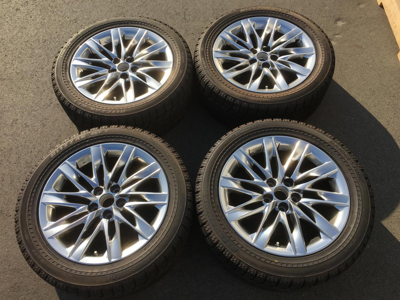 Lexus 50 system LS 500 Original wheel + BRIDGESTONE BLIZZAK RFT