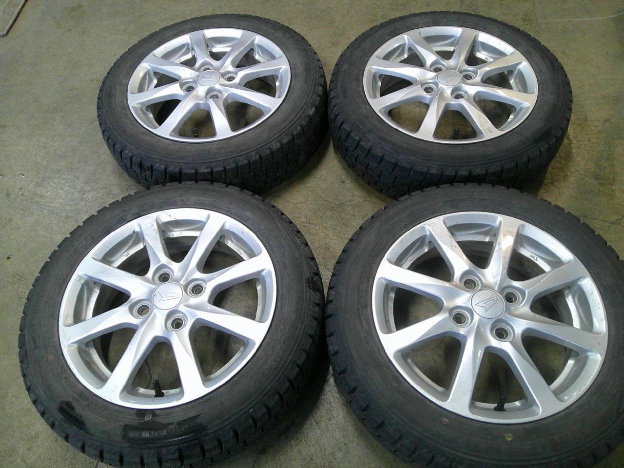 Daihatsu Tanto original wheel + DUNLOP WINTERMAXX WM02