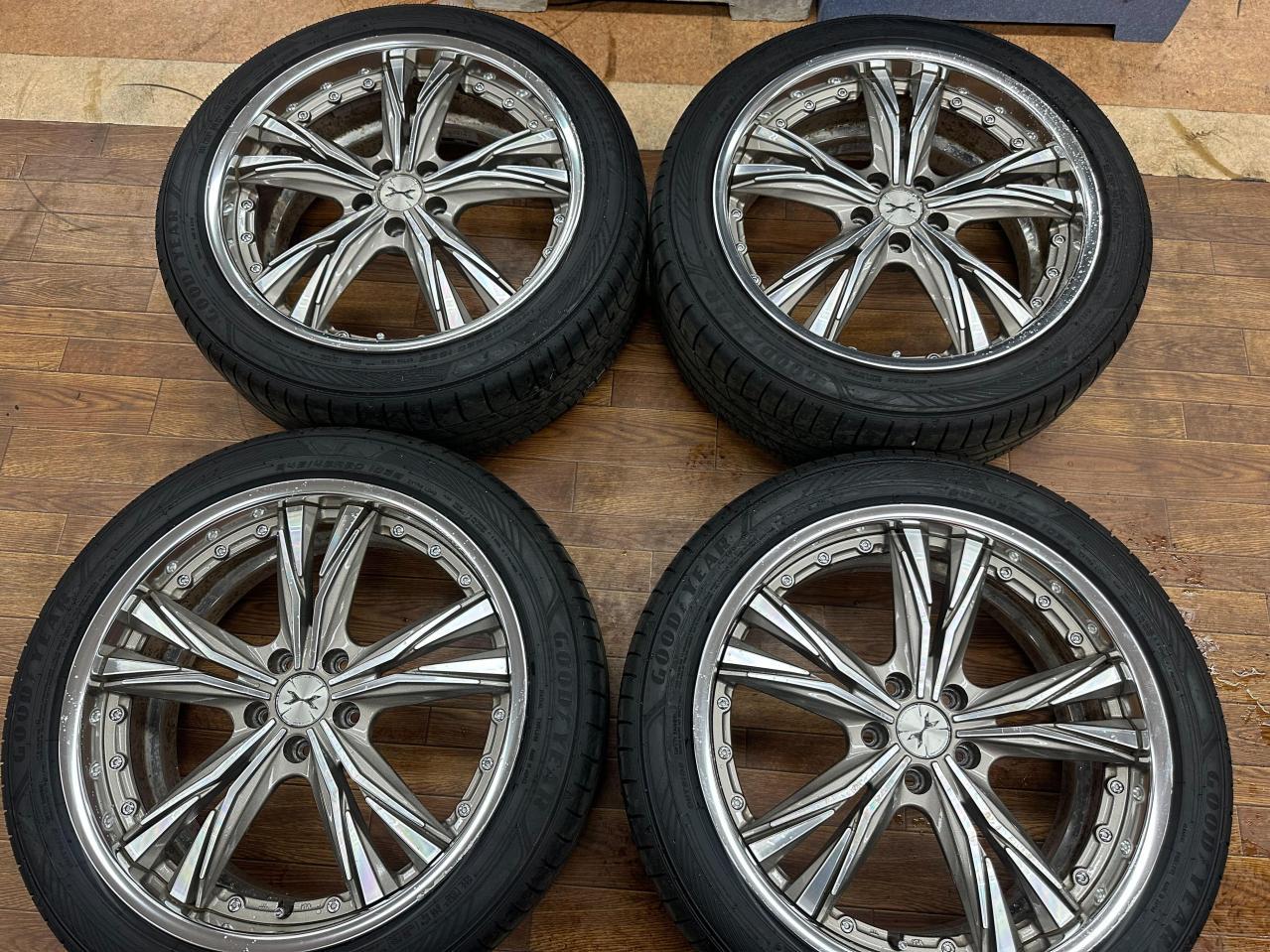 Great value set for SUVs like the Harrier! MAVERICK 605S+GOODYEAR RVF02