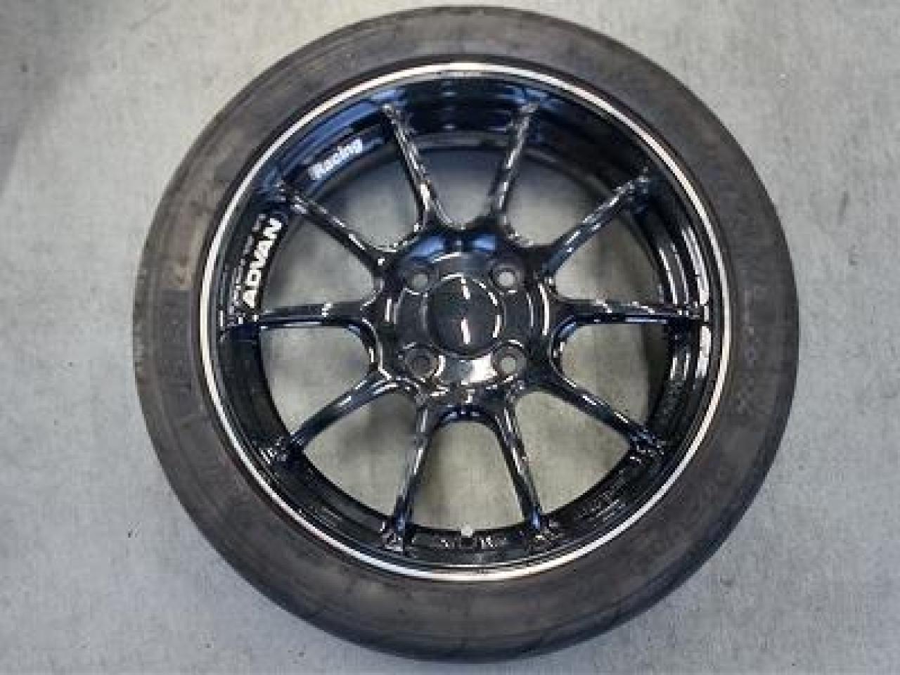 Only one YOKOHAMA ADVAN Racing RZ2+NANKANGNS-2R