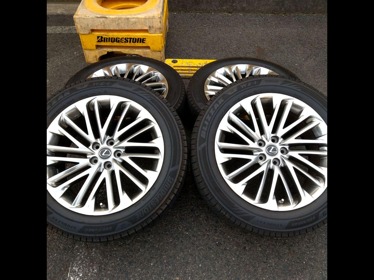 Genuine LEXUS RX450 20 system Late version Version L Original wheel + BRIDGESTONE BLIZZAK WZ-1