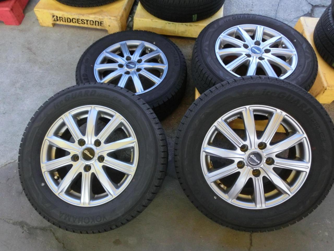 YOKOHAMA ice GUARD iG80 + BRIDGESTONE GLitzen