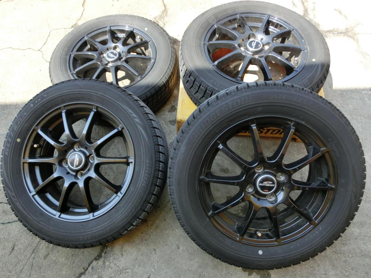 A-TECH SCHNEIDER StaX + BRIDGESTONE BLIZZAK VRX